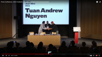 Tuan Andrew Nguyen, Premio Joan Miró 2023