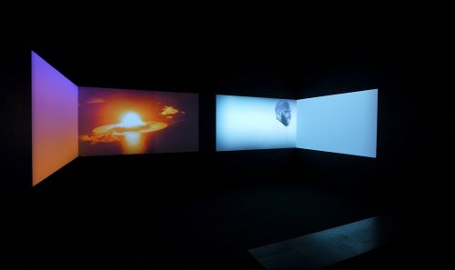 <p>Kandis Williams. <em>Death of A, </em>2022. Four-channel HD video installation with sound. Courtesy of the artist and Morán Morán</p>