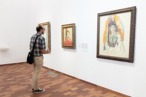 <p>Detall de les sales de l&rsquo;exposició Miró-Picasso.&nbsp;&copy; Fundació Joan Miró, Barcelona. Foto: Davide Camesasca</p>